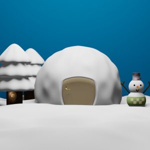 脱出ゲーム「FunEvents」冬の庭の画像